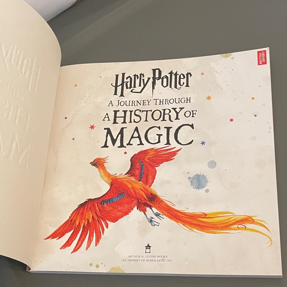 Harry Potter: A Journey Through A History of Magic Book - Picture 5 of 8